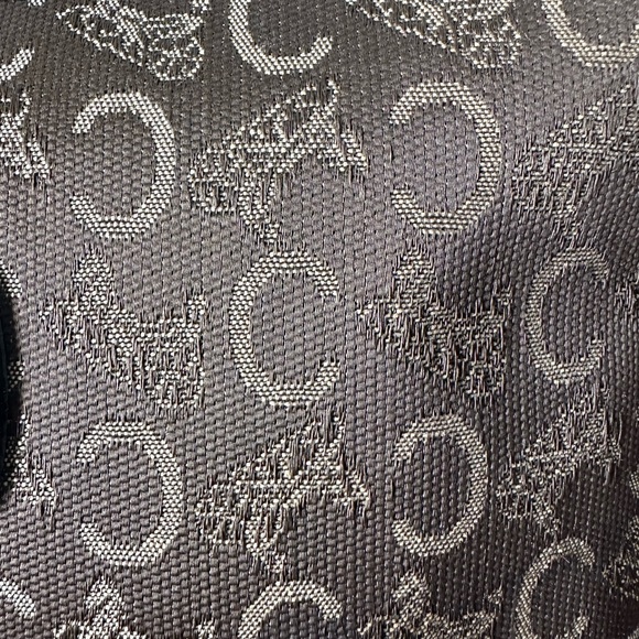 Authentic CELINE C Horse Carriage Canvas Clutch Amazing Condition. Made in Italy - Picture 6 of 13